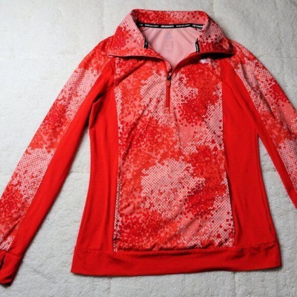 Adidas Climawarm Quarter Zip Jacket Medium - Picture 1 of 9